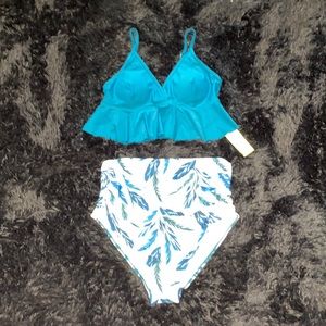 NWT Ginkana Two Piece Swimsuit